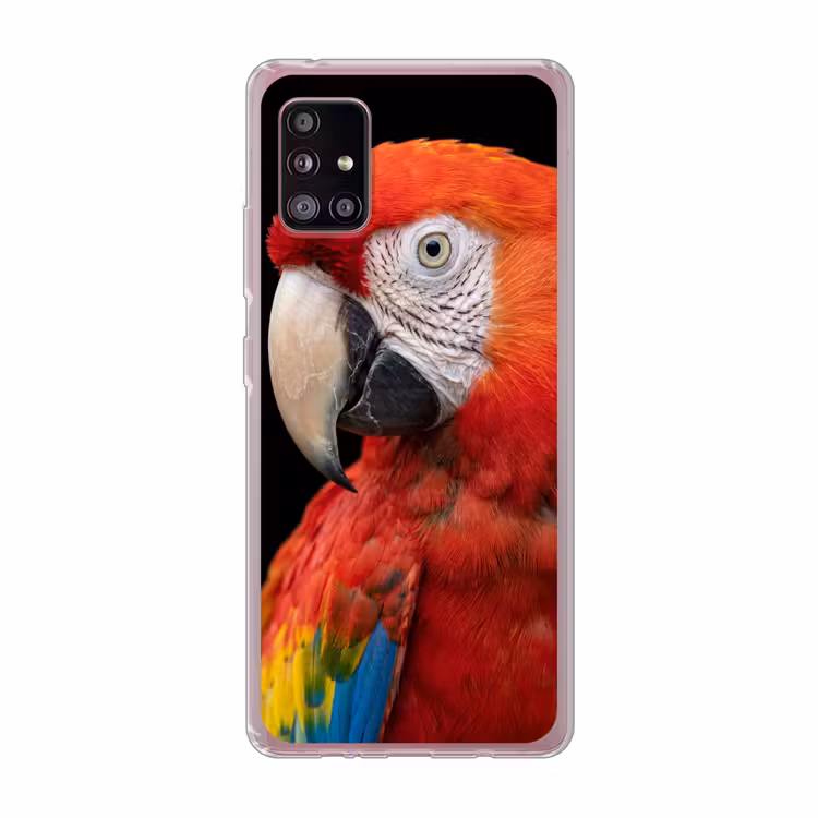 Ara - Portret - Rood Telefoonhoesje Samsung Galaxy A51 5G klein -3d