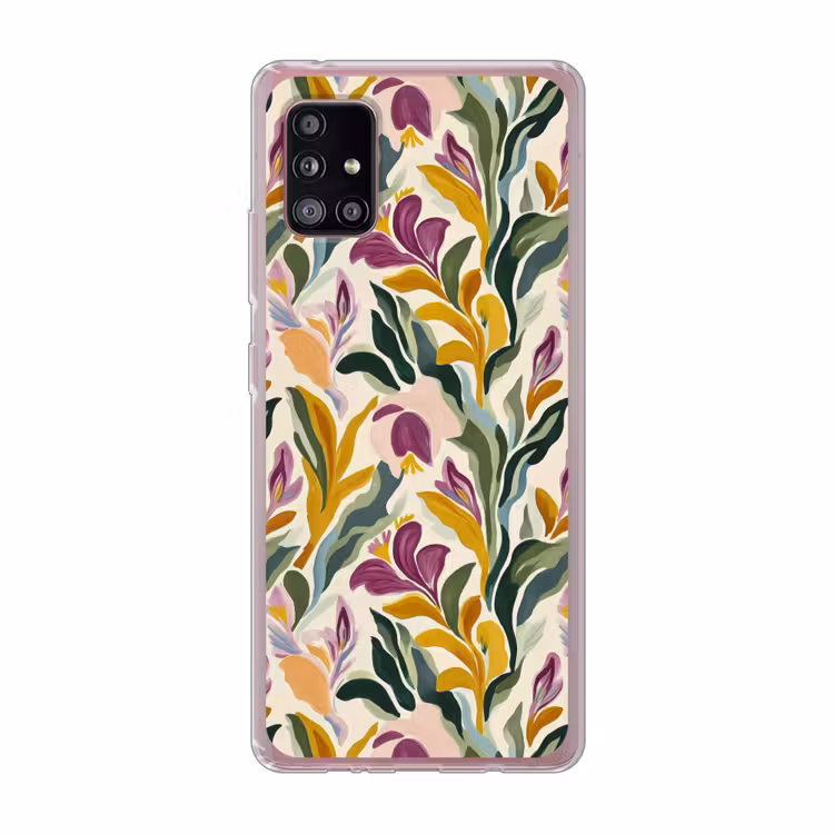Modern - Abstract - Kleurrijk Telefoonhoesje Samsung Galaxy A51 5G klein 373 -3d