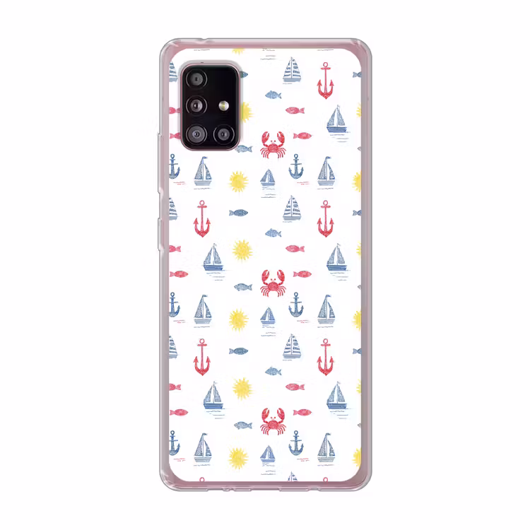 Nautisch - Illustraties - Kleurrijk Telefoonhoesje Samsung Galaxy A51 5G klein 373 -3d