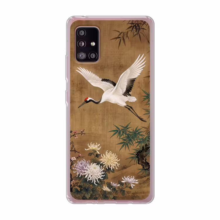 Oosters - Elegant - Kleurrijk Telefoonhoesje Samsung Galaxy A51 5G klein -3d