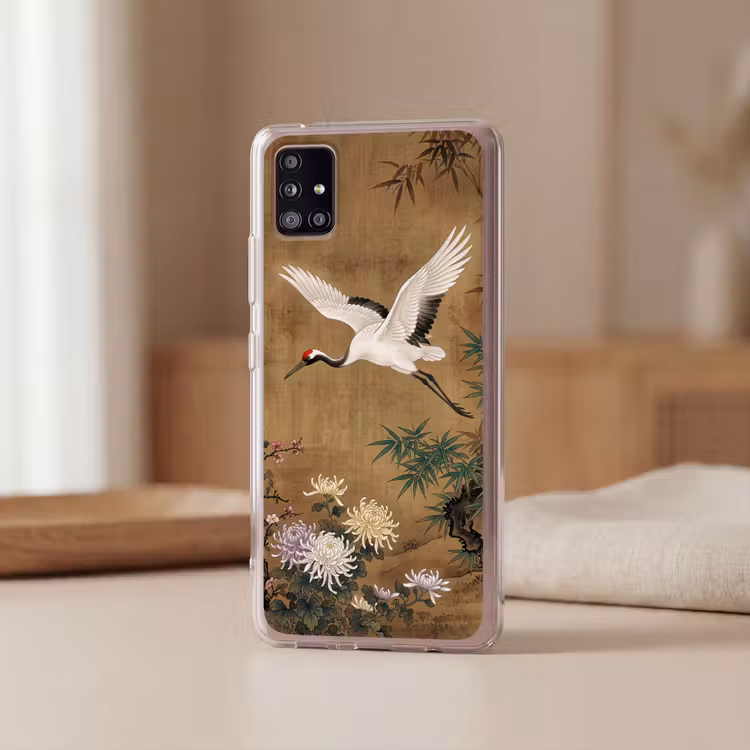 Oosters - Elegant - Kleurrijk Telefoonhoesje Samsung Galaxy A51 5G klein -sfeer2