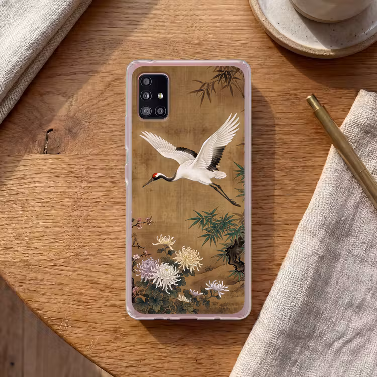 Oosters - Elegant - Kleurrijk Telefoonhoesje Samsung Galaxy A51 5G klein -sfeer1