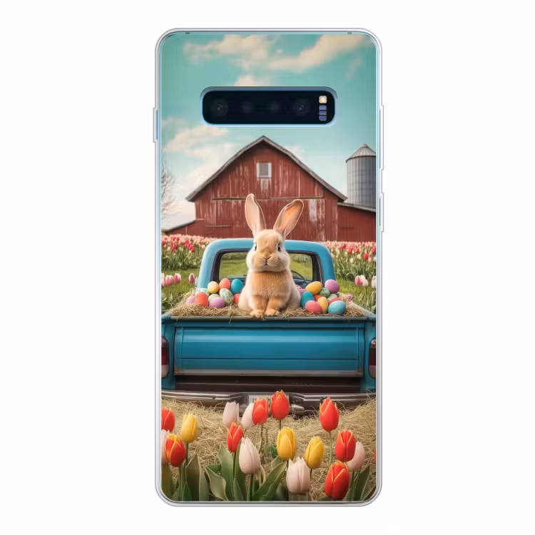 Konijn - Boerderij - Eieren Telefoonhoesje Samsung Galaxy S10 Lite klein -3d