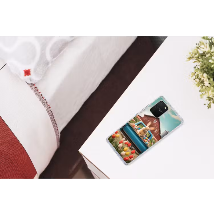 Konijn - Boerderij - Eieren Telefoonhoesje Samsung Galaxy S10 Lite klein -kamerS10Lite
