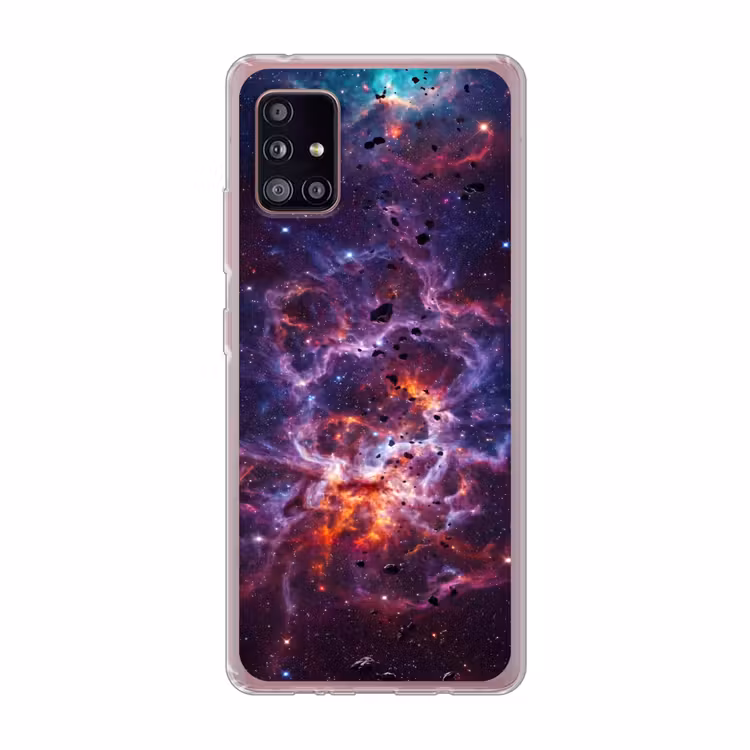 Space - Stars - Abstract - Colorful Telefoonhoesje Samsung Galaxy A51 5G klein -3d