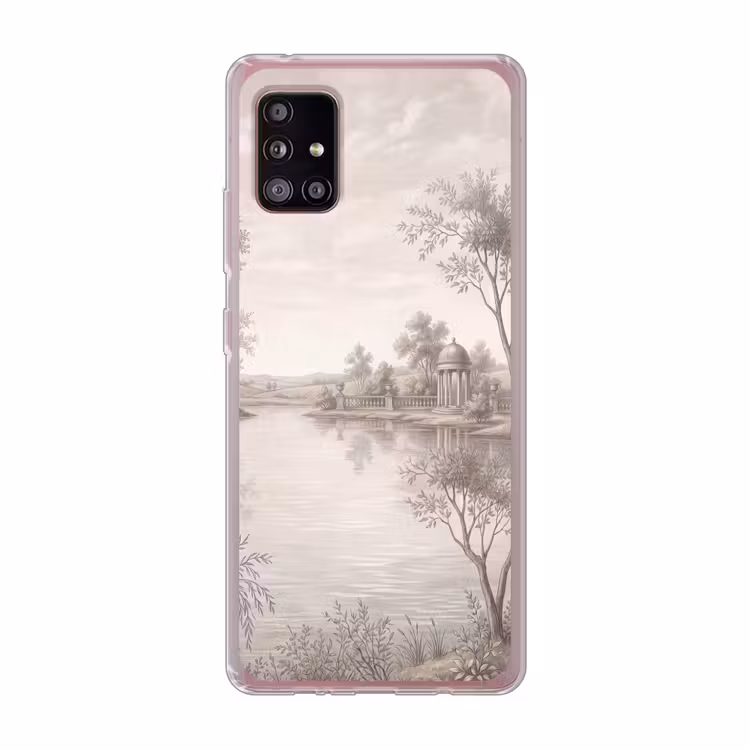 Terras - Water - Natuur - Landschap Telefoonhoesje Samsung Galaxy A51 5G klein -3d