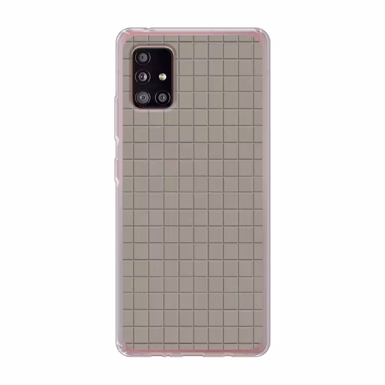 Tegel - Patroon Kiezel - Grijs Telefoonhoesje Samsung Galaxy A51 5G klein 373 -3d