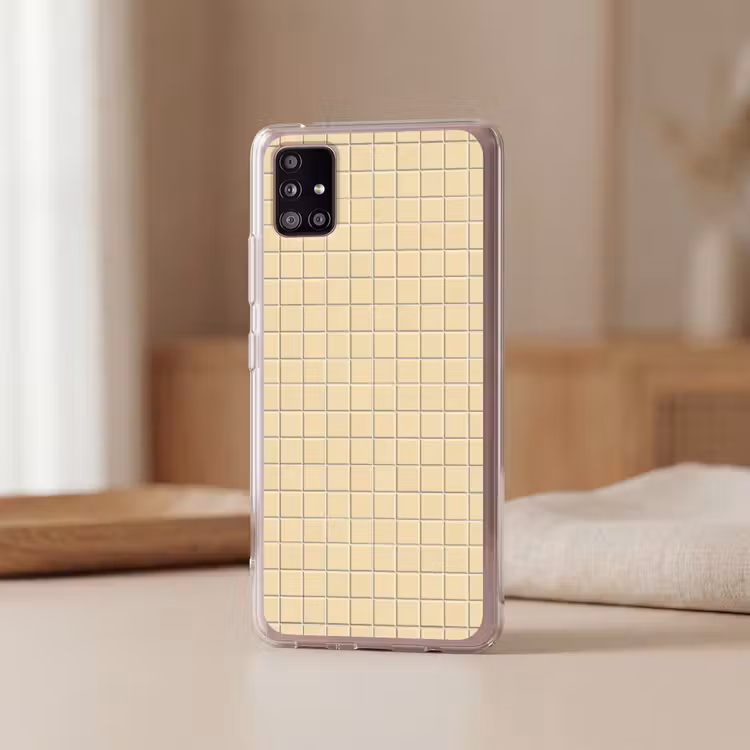 Tegels - Patroon - Crème Telefoonhoesje Samsung Galaxy A51 5G klein 373 -sfeer2