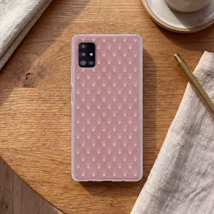 Trendy - Patroon - Roze Telefoonhoesje Samsung Galaxy A51 5G klein 373 -sfeer1