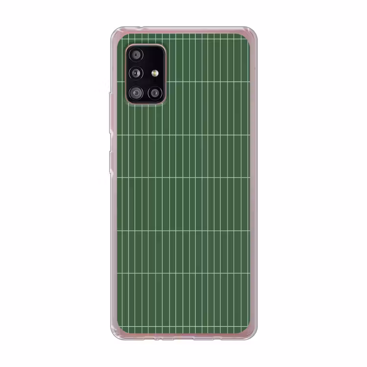 Wandtegel - Verticaal - Donkergroen Telefoonhoesje Samsung Galaxy A51 5G klein 373 -3d