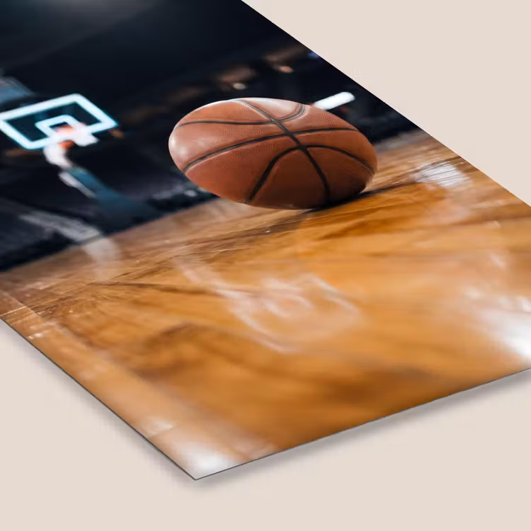 Basketbal - Arena - Sport fotolijst zwart zonder passe partout klein -zsfeer6