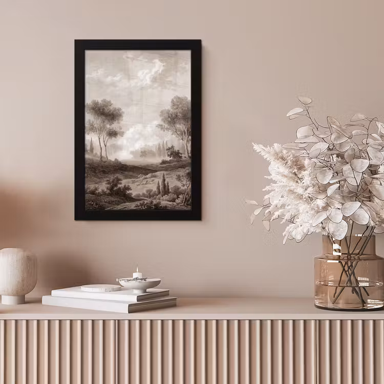 Klassiek - Landschap - Neutraal fotolijst zwart zonder passe partout klein -sfeer5