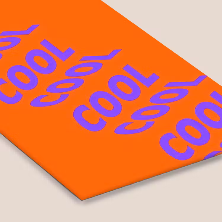 Cool - Paars - Oranje fotolijst zwart zonder passe partout klein -zsfeer6