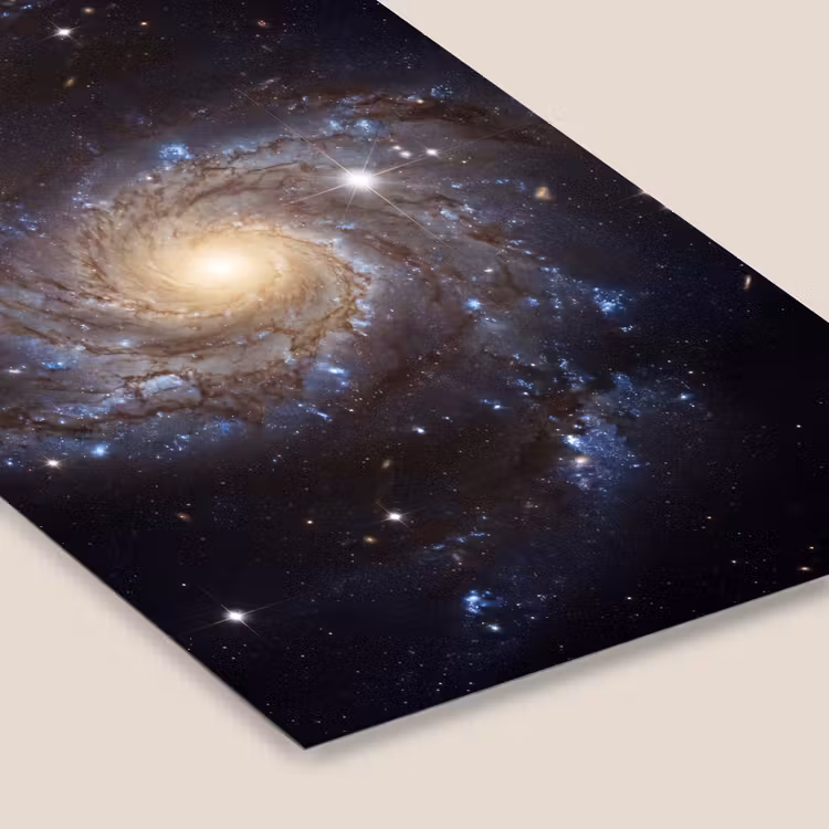 Kosmos - Sterrenstelsel - Donker fotolijst zwart zonder passe partout klein -zsfeer6