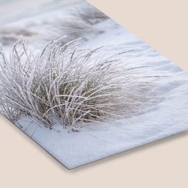 Duinen - Sneeuw - Strand - Winter - Serene fotolijst zwart zonder passe partout klein -zsfeer6