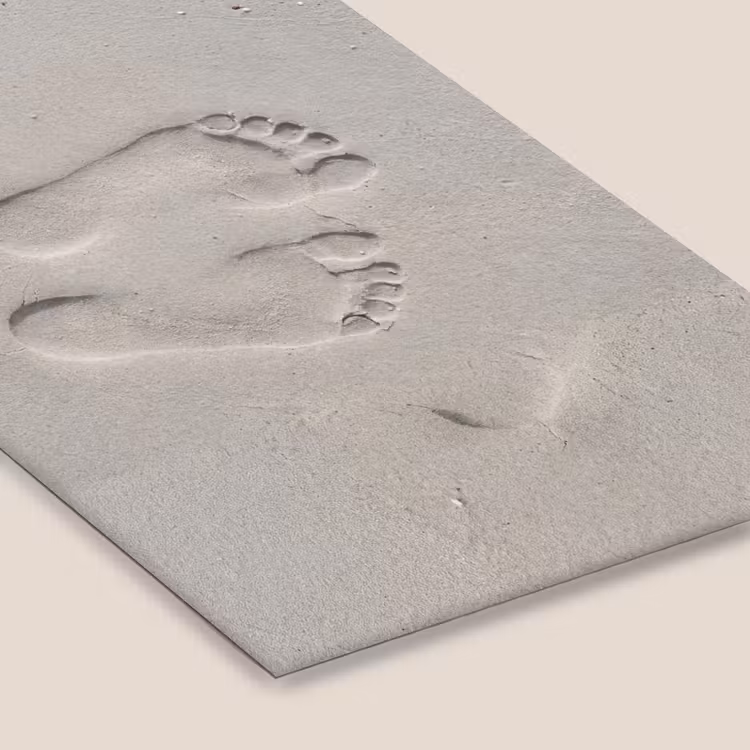 Voeten - Afdrukken - Zand fotolijst zwart zonder passe partout klein -zsfeer6