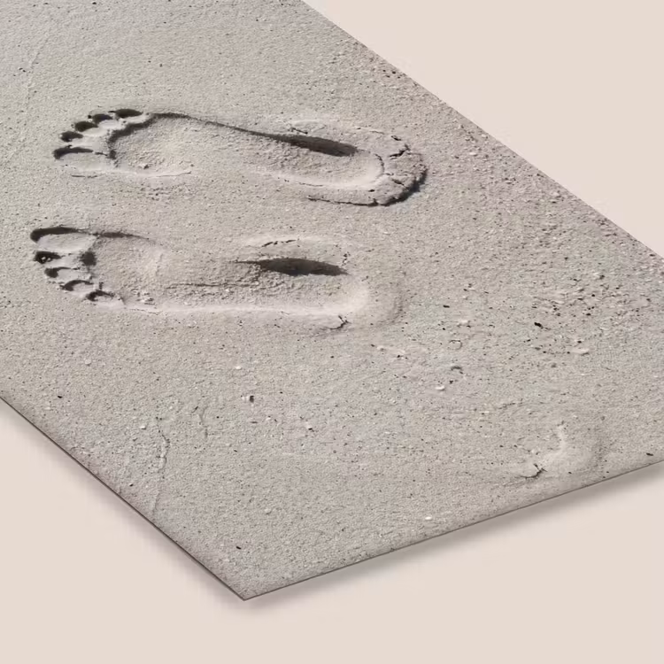 Voeten - Zand - Zee fotolijst zwart zonder passe partout klein -zsfeer6