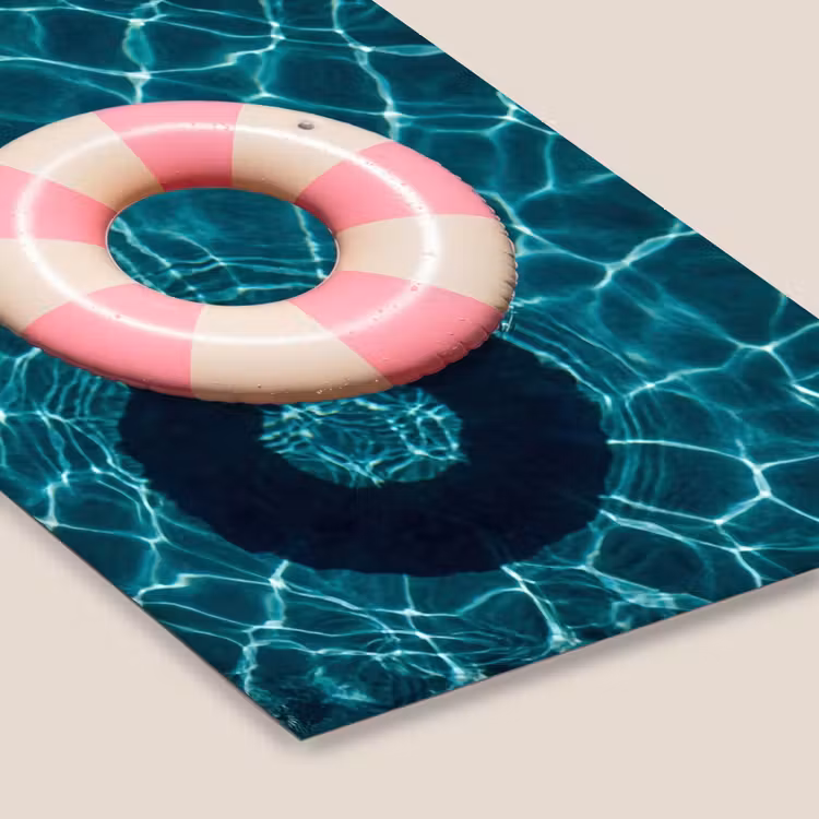 Drijvend - Zwemband - Water fotolijst zwart zonder passe partout klein -zsfeer6