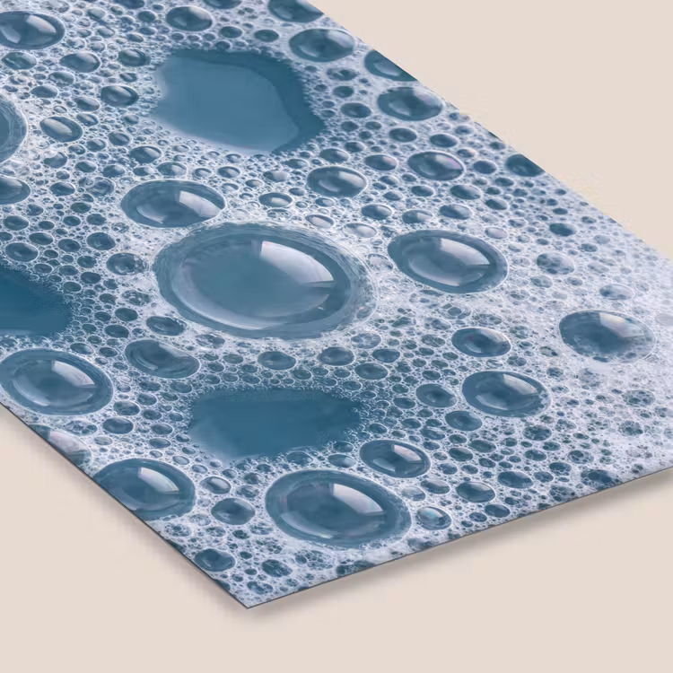 Schuim - Water - Textuur fotolijst zwart zonder passe partout klein -zsfeer6