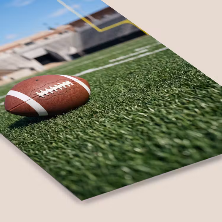 Football - Veld - Stadion - Sport fotolijst zwart zonder passe partout klein -zsfeer6
