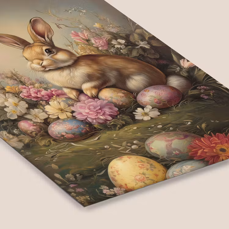 Haas - Stilleven - Bloemen fotolijst zwart zonder passe partout klein -zsfeer6