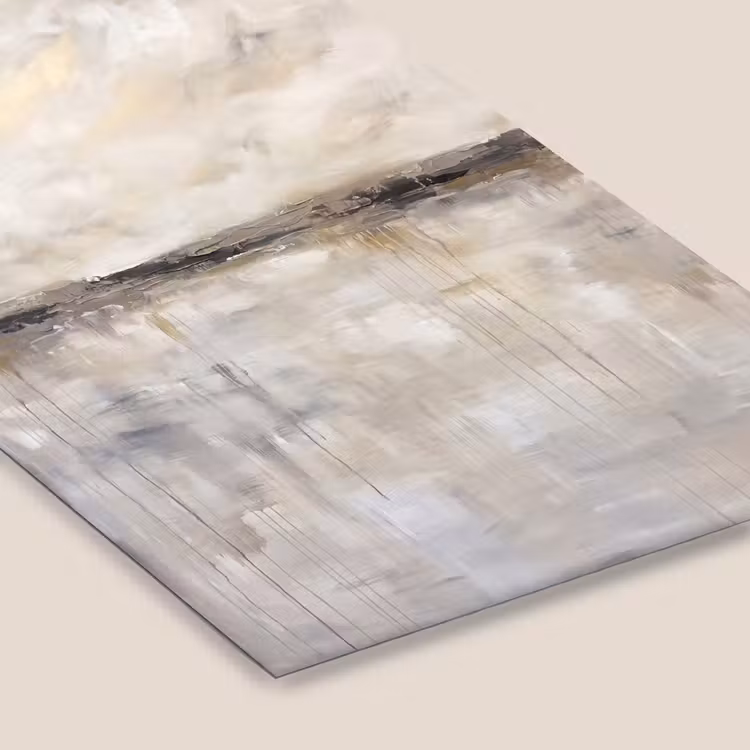 Landschap - Horizon - Natuur - Abstract - Neutraal fotolijst zwart zonder passe partout klein -zsfeer6