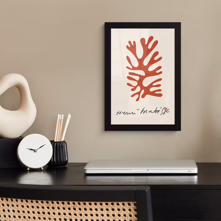 Matisse - Oude meesters - Abstract - Kunstwerk fotolijst zwart zonder passe partout klein -sfeer1