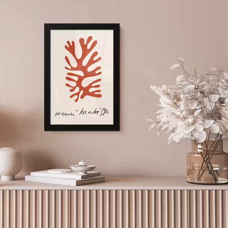 Matisse - Oude meesters - Abstract - Kunstwerk fotolijst zwart zonder passe partout klein -sfeer5