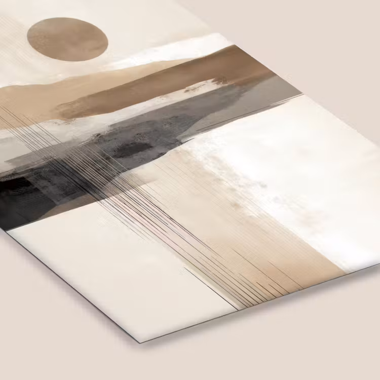 Minimalistisch - Landschap - Dimensie fotolijst zwart zonder passe partout klein -zsfeer6