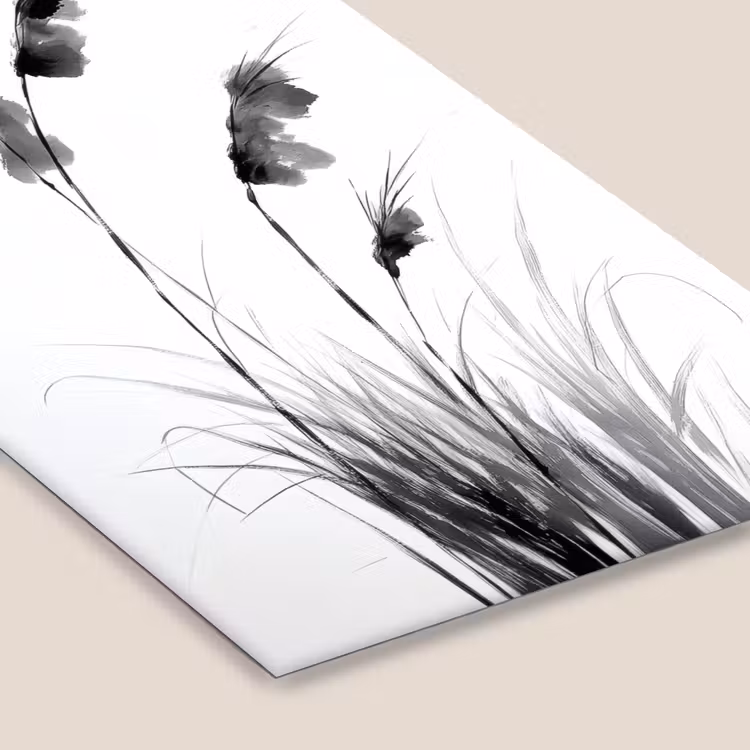 Minimalistisch - Stelen - Wit fotolijst zwart zonder passe partout klein -zsfeer6