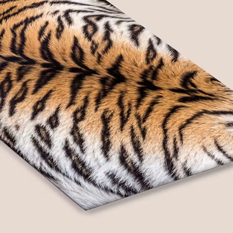 Realistisch - Tijgervacht - Zwart fotolijst zwart zonder passe partout klein -zsfeer6