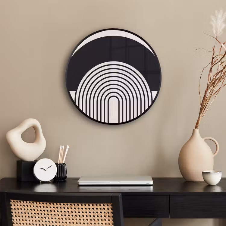 Photo Frame Round - Abstract - Arch - Modern - Abstract - Boog - Modern Fotolijst rond zonder passe partout klein