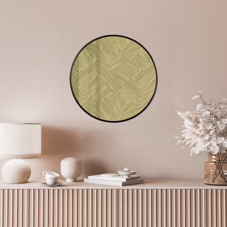 Abstract - Modern - Groen Fotolijst rond zonder passe partout klein 856 -sfeer3
