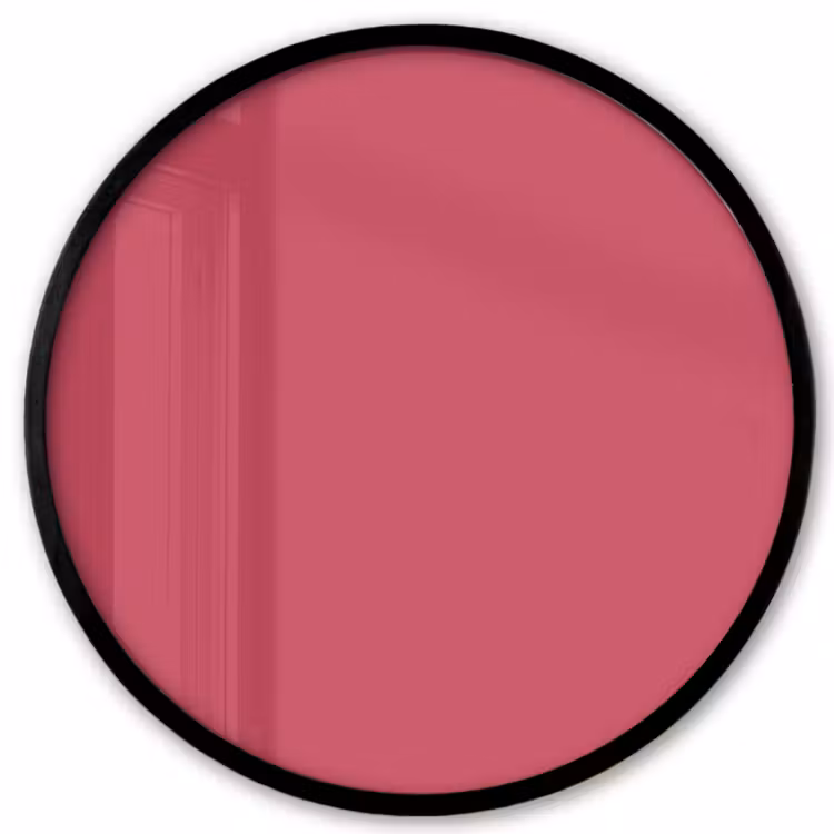 Bold - Berry - Rood Fotolijst rond zonder passe partout klein 856 -3d
