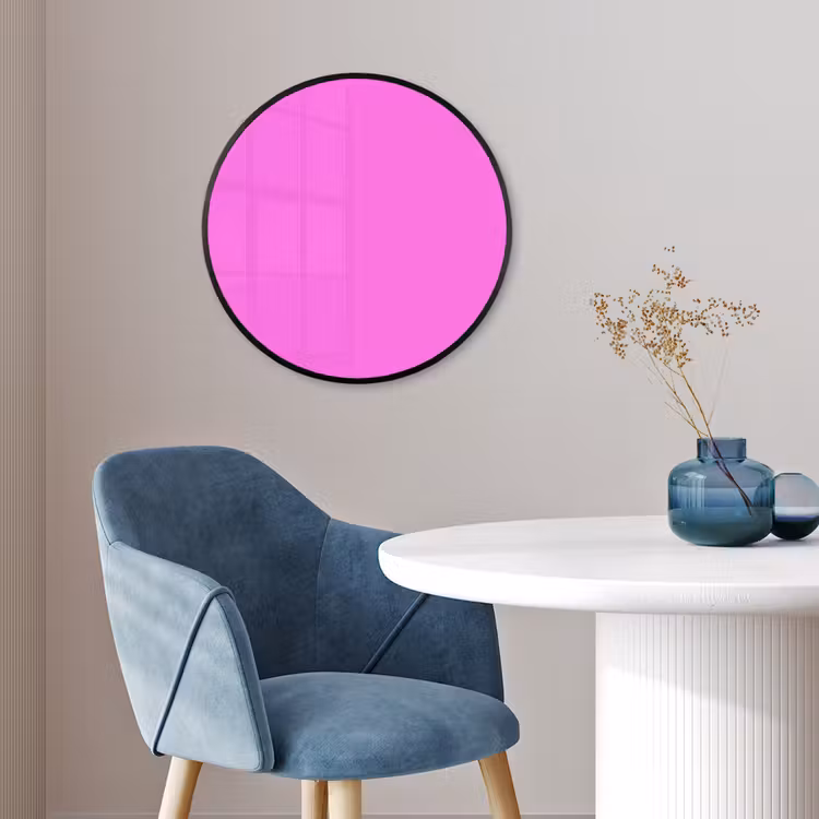 Bright - Orchid - Roze Fotolijst rond zonder passe partout klein 856 -sfeer2