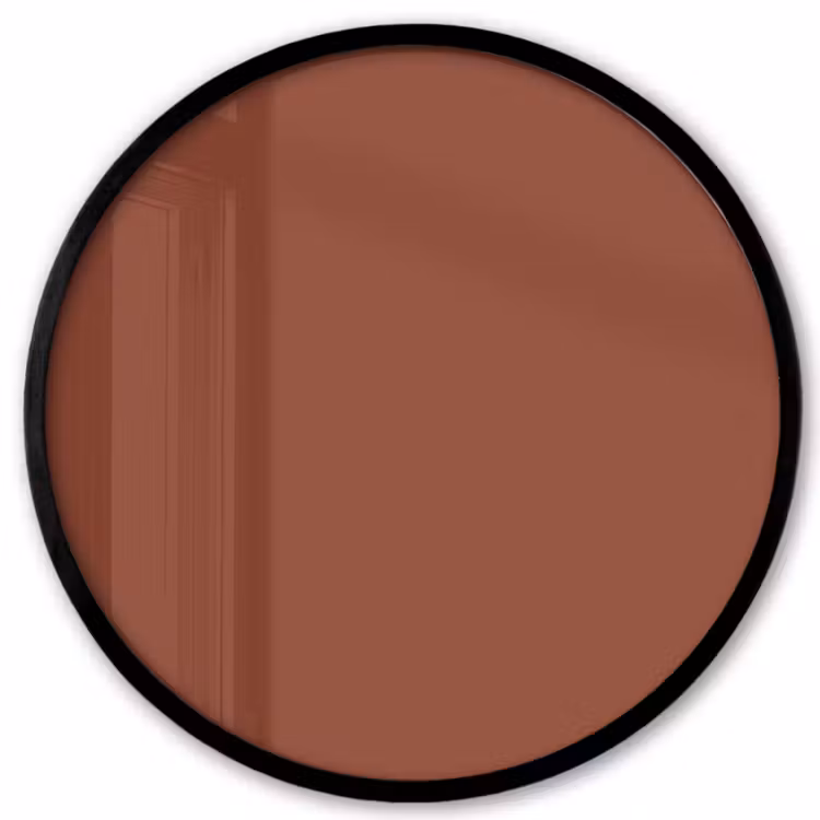 Burnt - Mahogany - Terracotta Fotolijst rond zonder passe partout klein 856 -3d