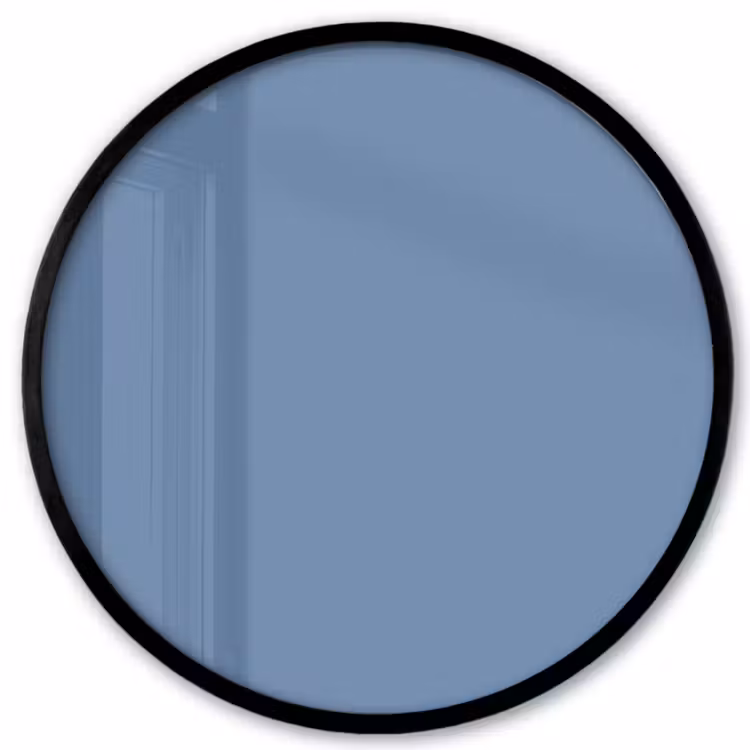 Denim - Breeze - Blauw Fotolijst rond zonder passe partout klein 856 -3d
