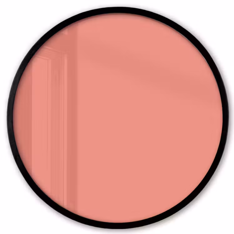 Dusty - Peach - Koraal Fotolijst rond zonder passe partout klein 856 -3d
