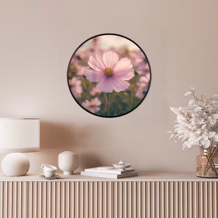 Bloemen - Paars - Wazig Fotolijst rond zonder passe partout klein -sfeer3