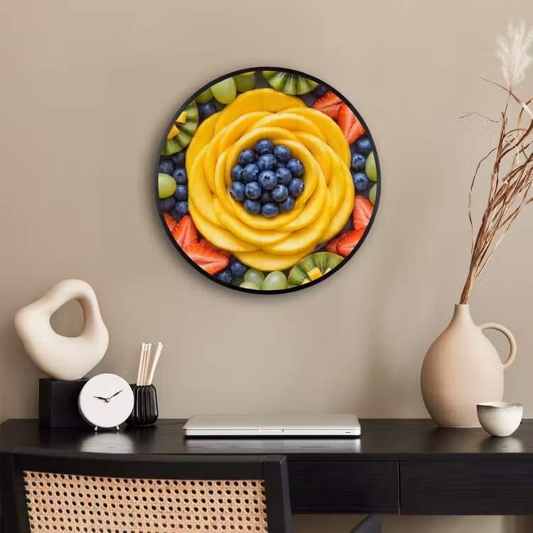 Fruit - Arrangement - Gezond - Kleurrijk - Eten Fotolijst rond zonder passe partout klein -sfeer1
