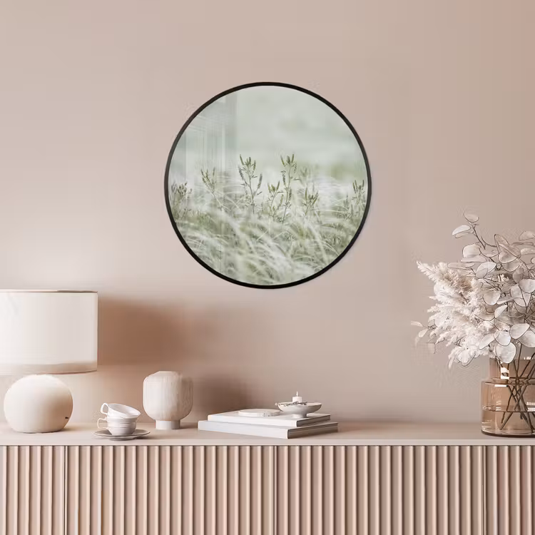 Grassen - Minimalistisch - Groen Fotolijst rond zonder passe partout klein -sfeer3