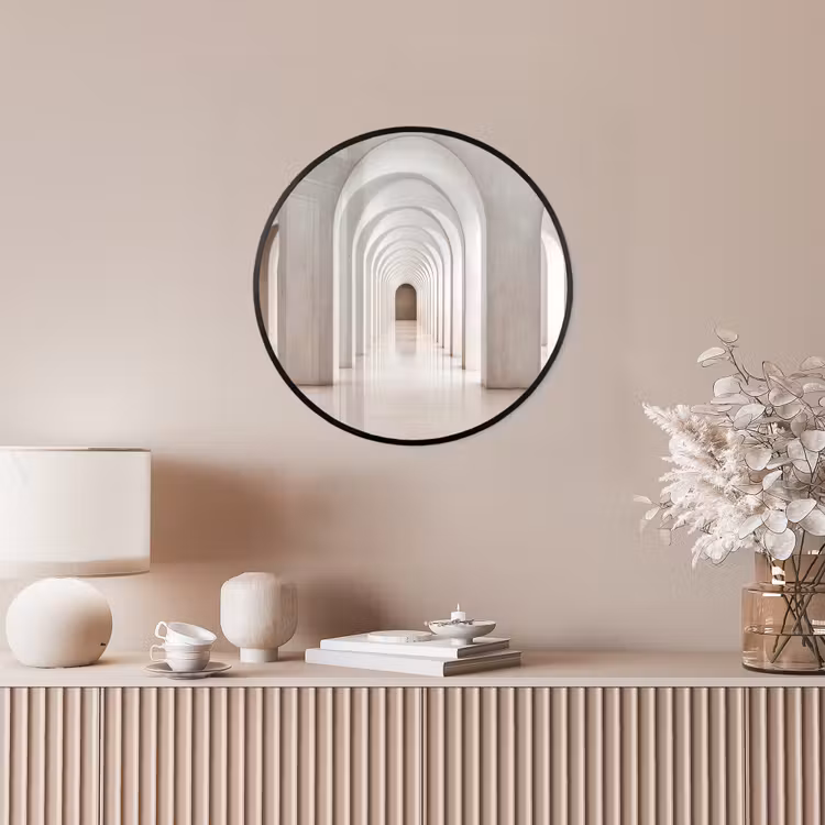Hal - Bogen - Symmetrisch - Modern Fotolijst rond zonder passe partout klein -sfeer3