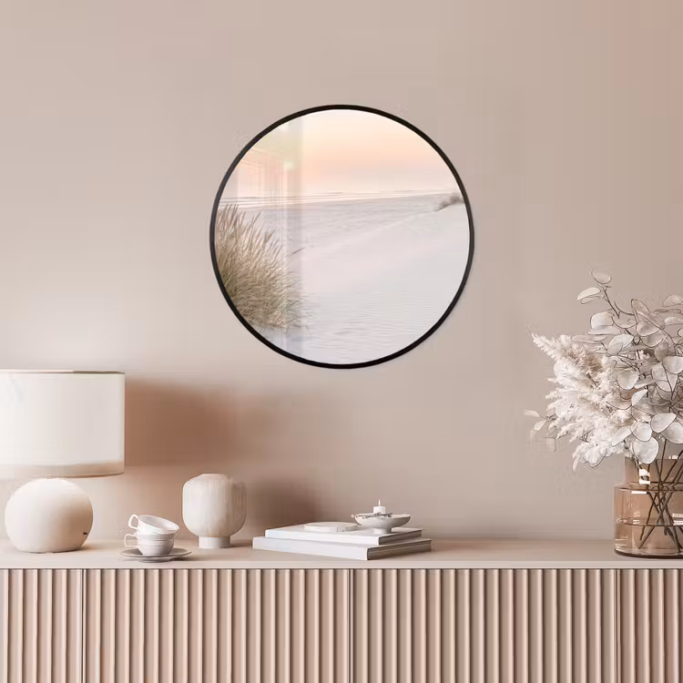 Horizon - Duinlandschap - Zand Fotolijst rond zonder passe partout klein -sfeer3
