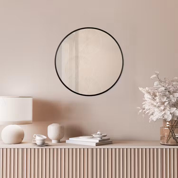 Japandi - Beige - Modern Fotolijst rond zonder passe partout klein -sfeer3