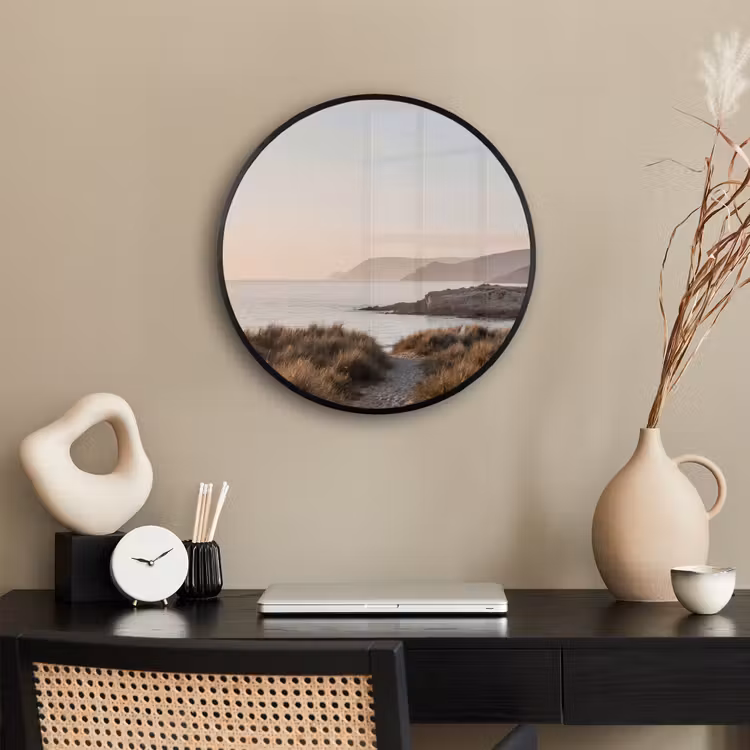 Landschap - Kust - Duinen Fotolijst rond zonder passe partout klein -sfeer1