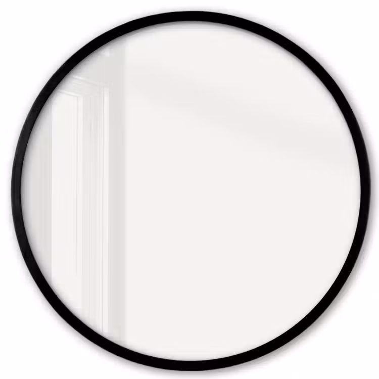 Pure - Alabaster - Wit Fotolijst rond zonder passe partout klein 856 -3d