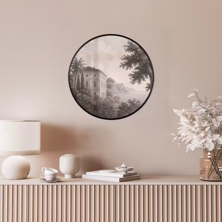 Zee - Villa - Beige Fotolijst rond zonder passe partout klein -sfeer3