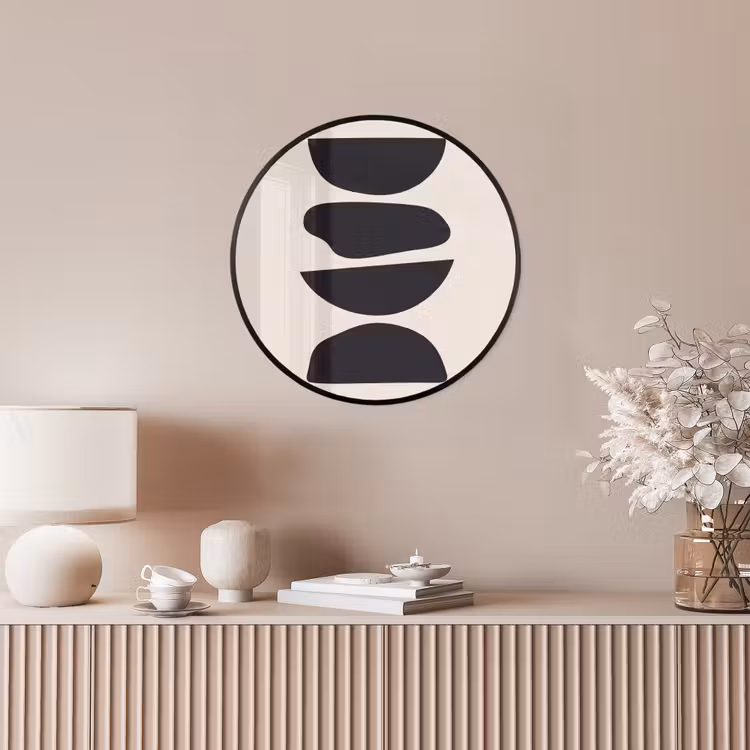 Photo Frame Round - Shapes - Abstract - Modern - Vormen - Abstract - Modern Fotolijst rond zonder passe partout klein