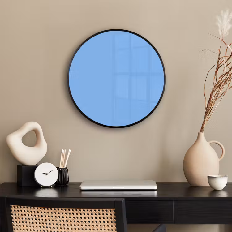 Sky - Glow - Blauw Fotolijst rond zonder passe partout klein 856 -sfeer1
