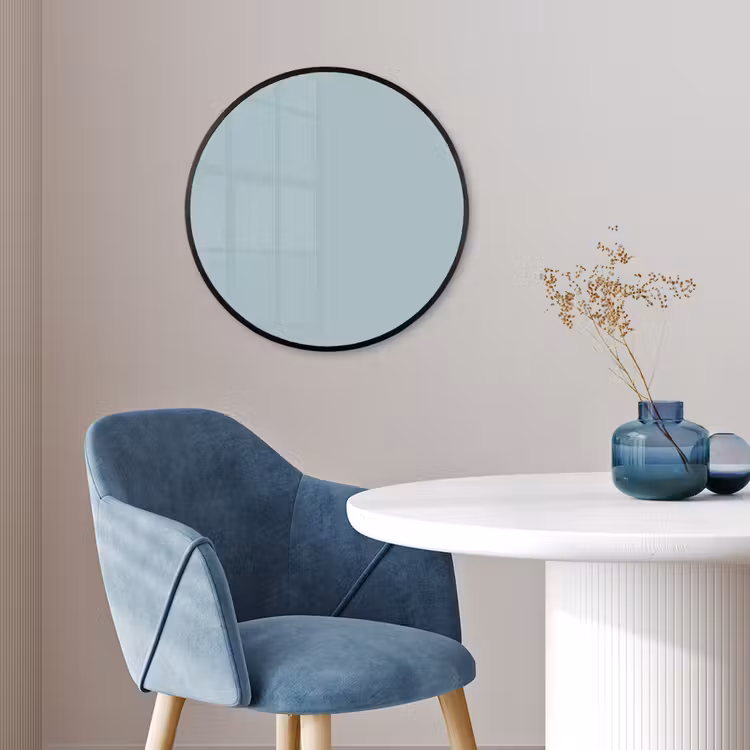 Slate - Blue - Blauw Fotolijst rond zonder passe partout klein 856 -sfeer2